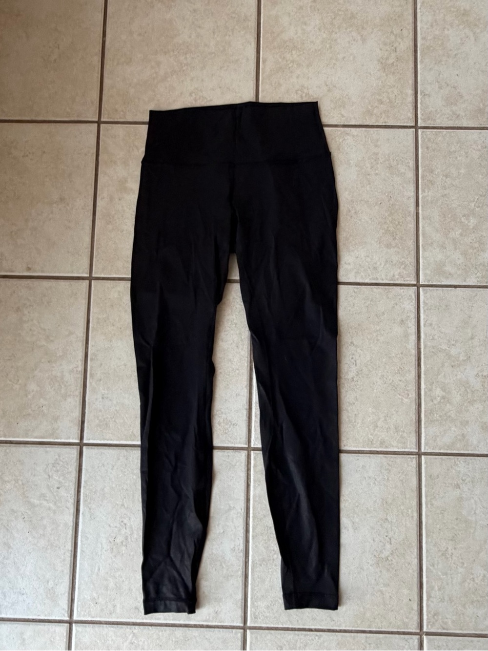 Black sparkle align Leggings